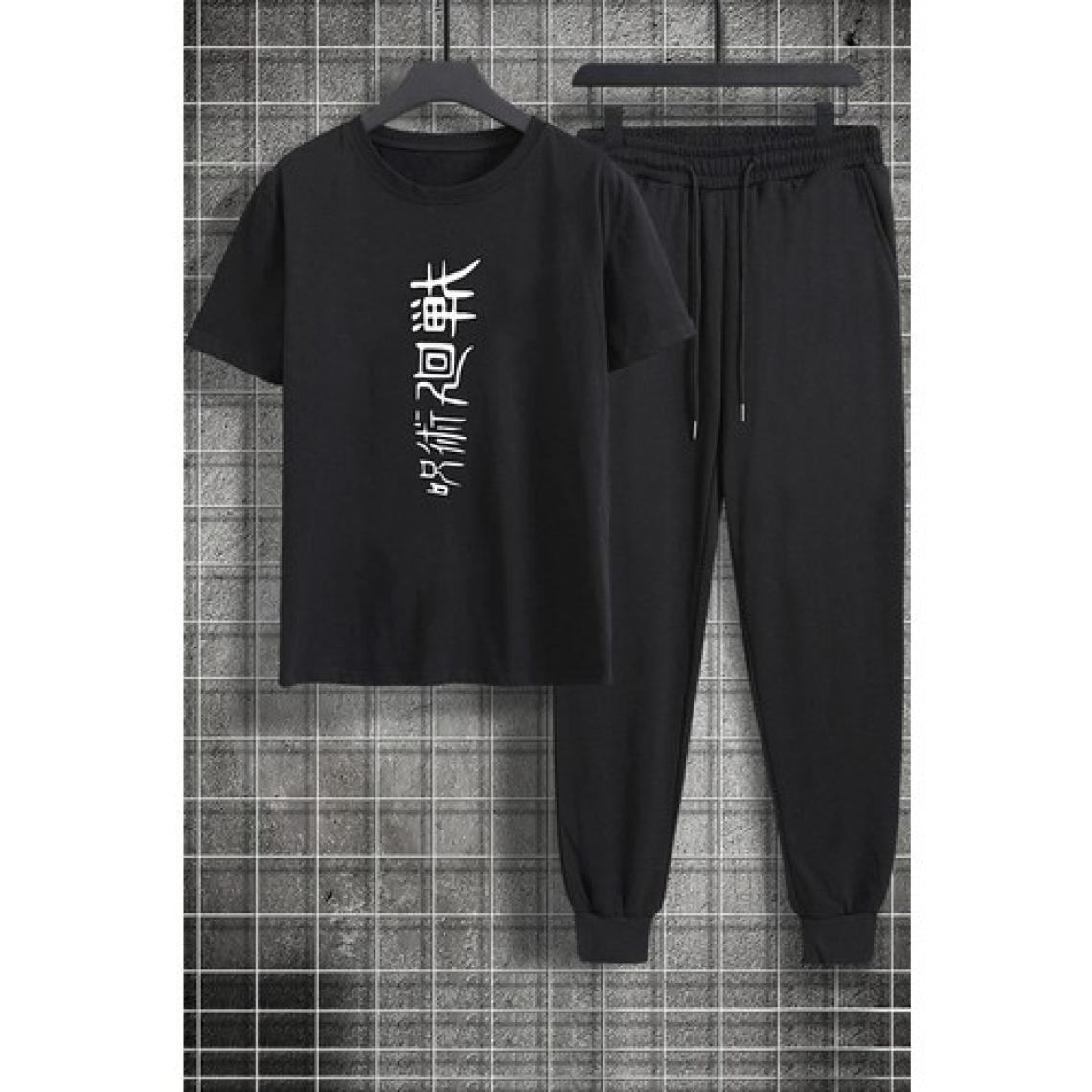 Trendypassion Unisex Jujutsu Kaisen Baskılı 2'li Eşofman Takımı