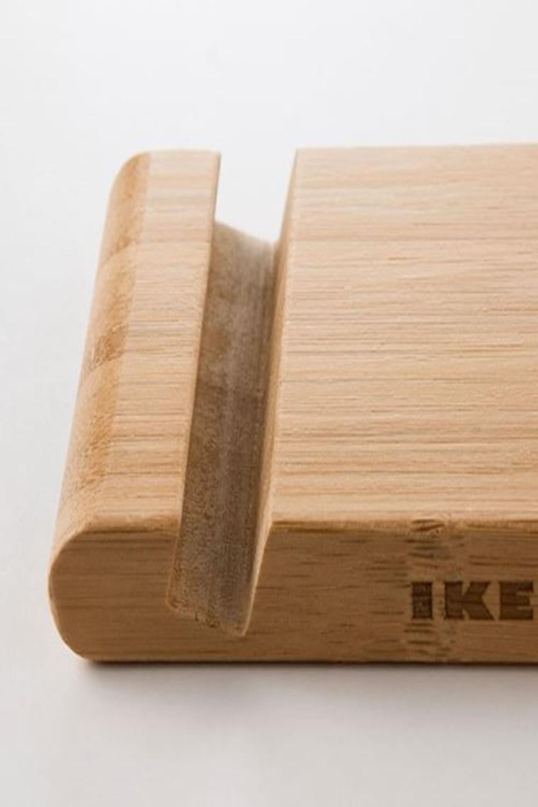 Bambu Bergenes Ahşap Cep Telefonu Tablet Tutucu Stand
