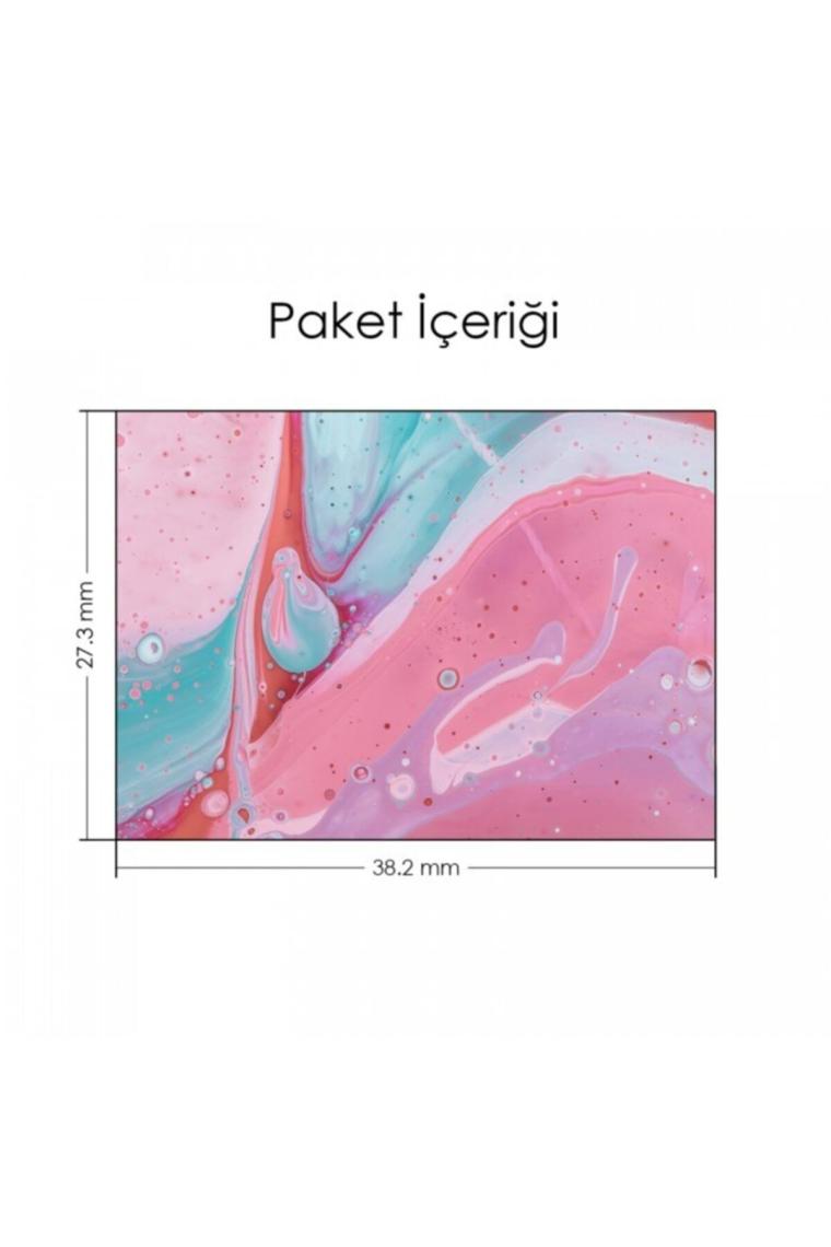 Pembe Ebruli Desen Notebook Sticker,laptop Sticker,hp Sticker,asus Sticker,15.6 Inç Sticker