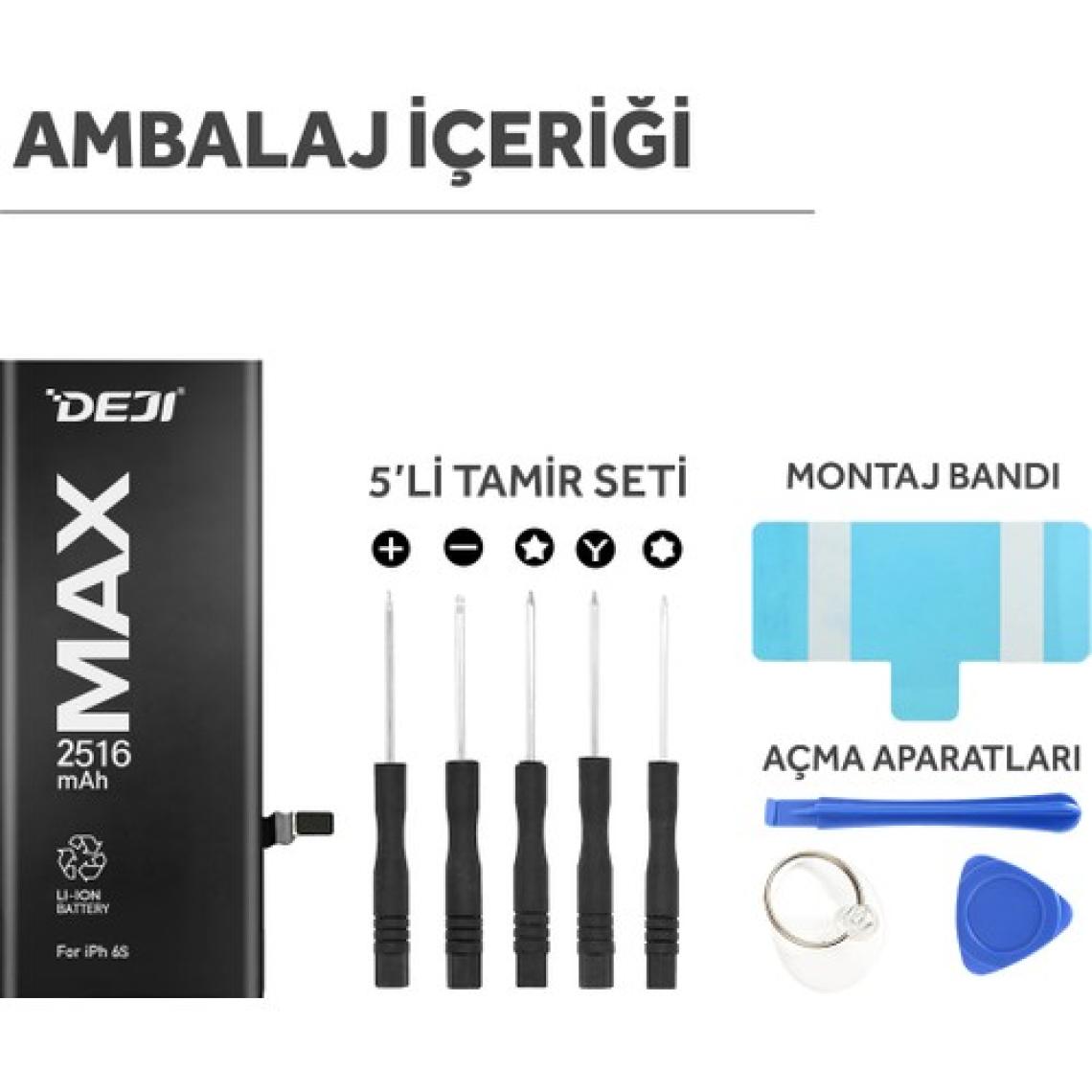 Deji Iphone 6s Batarya 2516mah Mucize Batarya