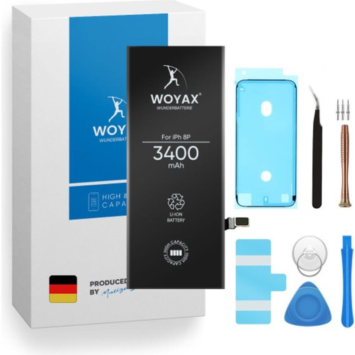 Woyax iPhone 8 Plus Uyumlu Premium Batarya 3400 mAh