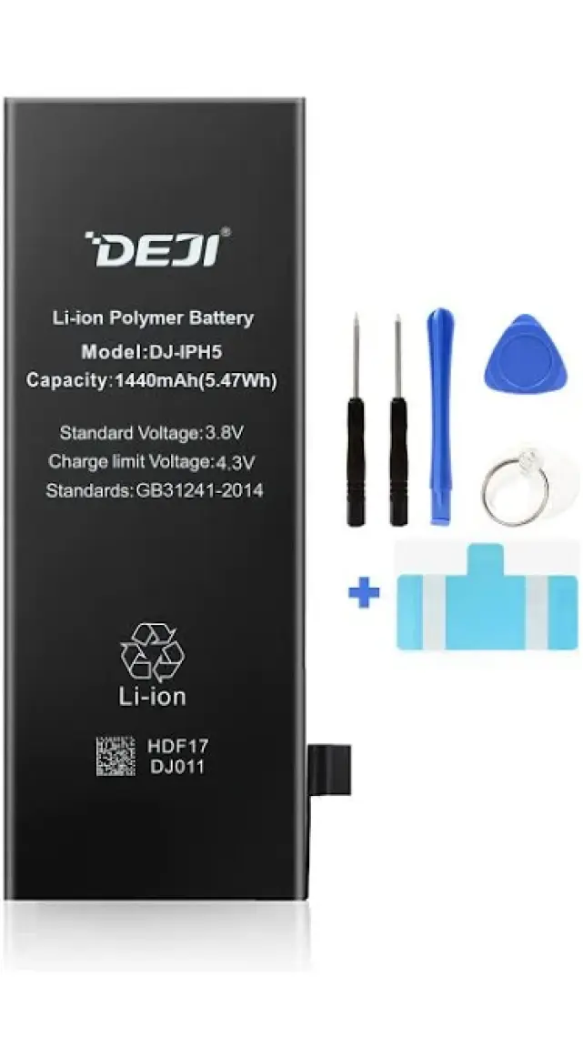 Deji iPhone 5 Batarya Mucize Batarya Deji - Orijinal mAh Kapasite