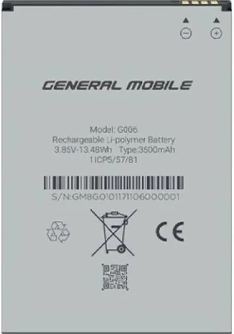 Gm8 Go Gm9 Go Gm6 Ds Batarya Pil Poşetli