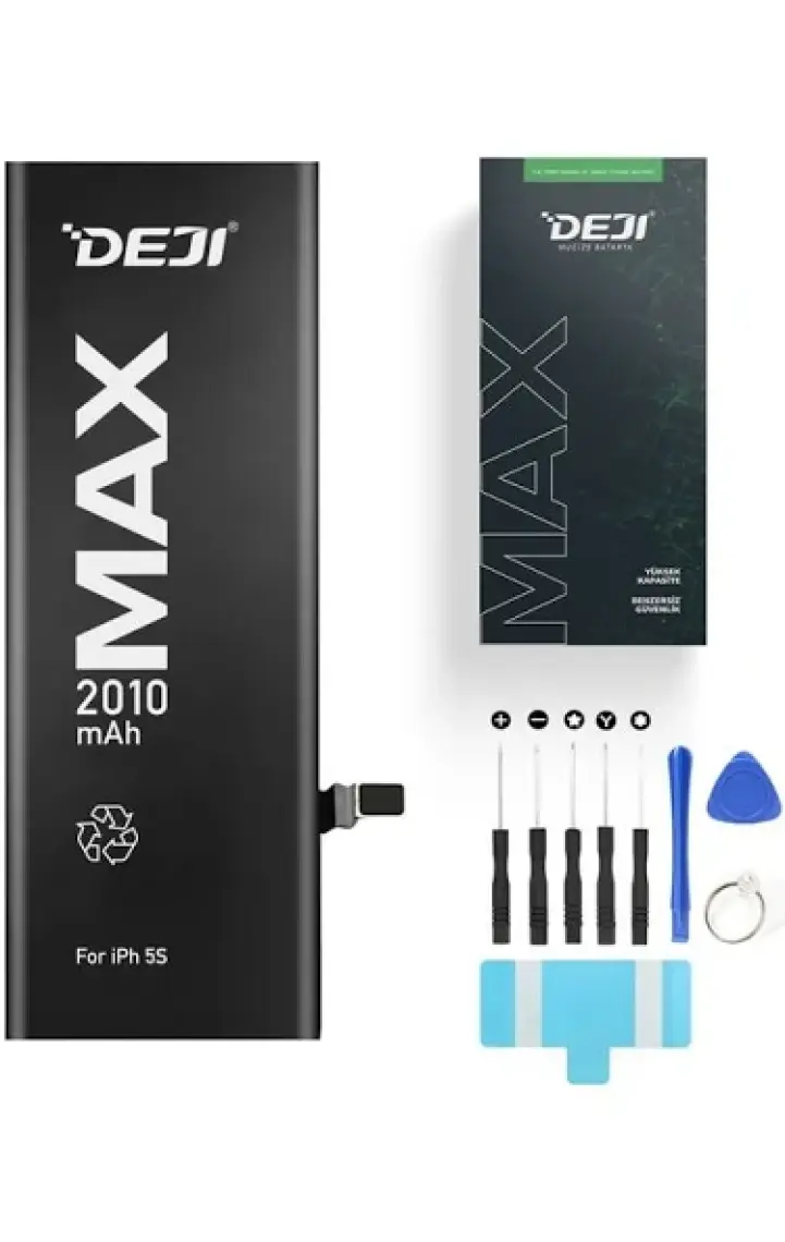 Deji iPhone 5S/ iPhone 5C Batarya 2010 mAh Mucize Batarya Deji