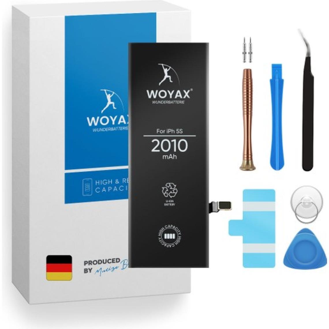 Woyax iPhone 5s / iPhone 5c Uyumlu Premium Batarya 2010mAh