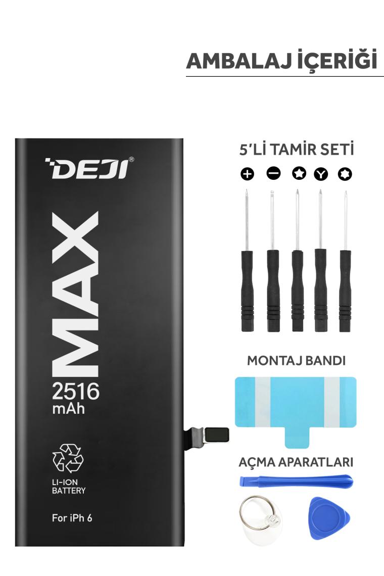 iPhone 6 Batarya 2516 mAh Mucize Batarya Deji