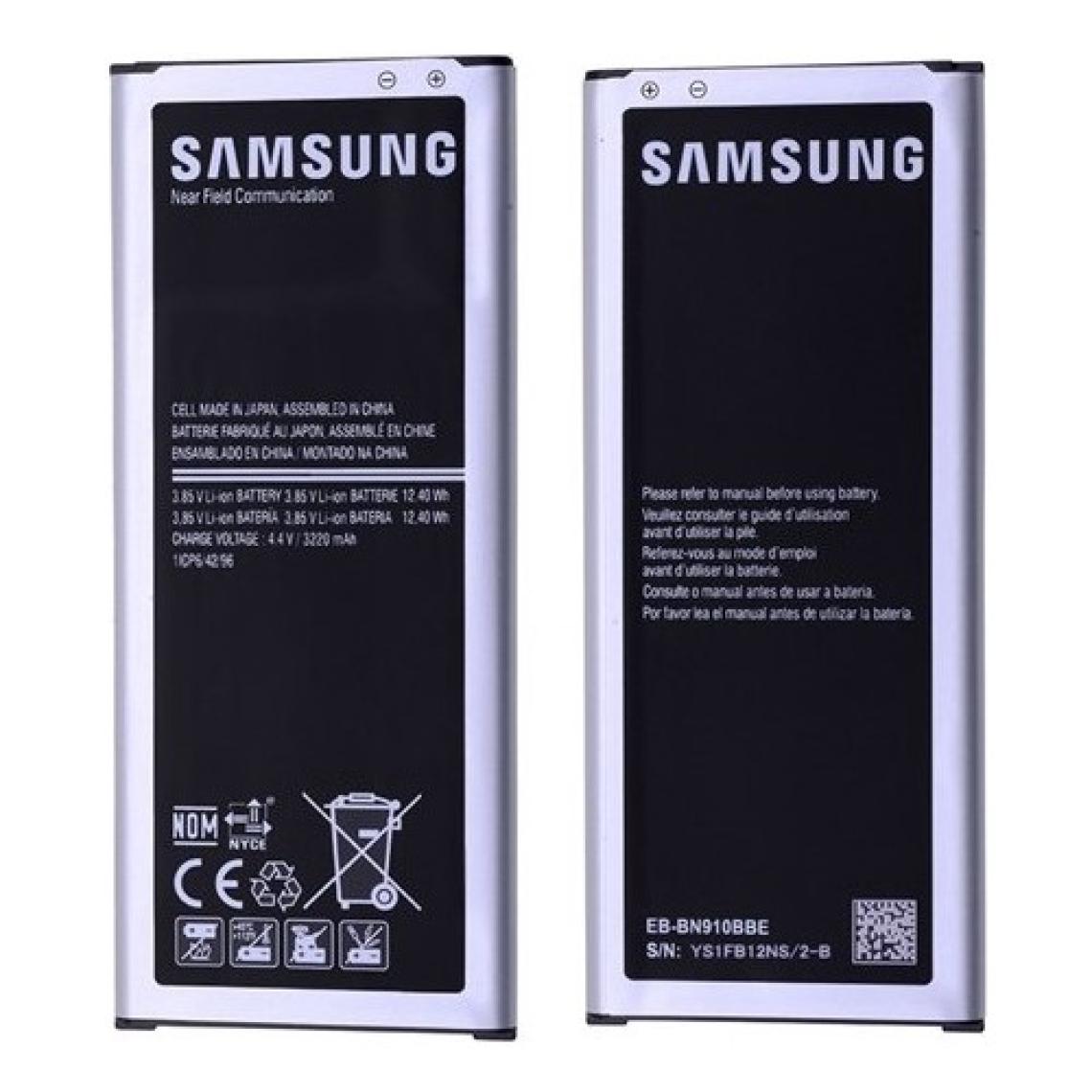 Kvy Samsung Galaxy Note 4 SM-N910 (EB-BN910BBE) Uyumlu Batarya Pil 3220MAH