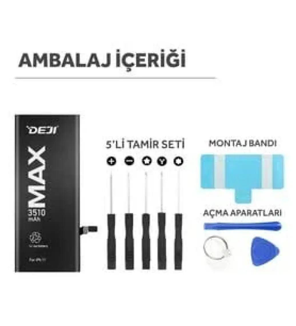 Deji iPhone 11 Batarya 3510 mAh Mucize Batarya Deji