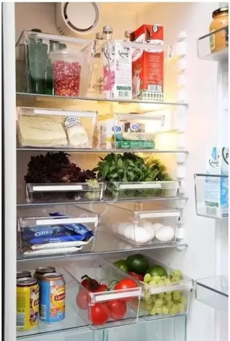 Buzdolabı Içi Organizer Dolap Içi Düzenleyici Raf 360*150*100 Mm