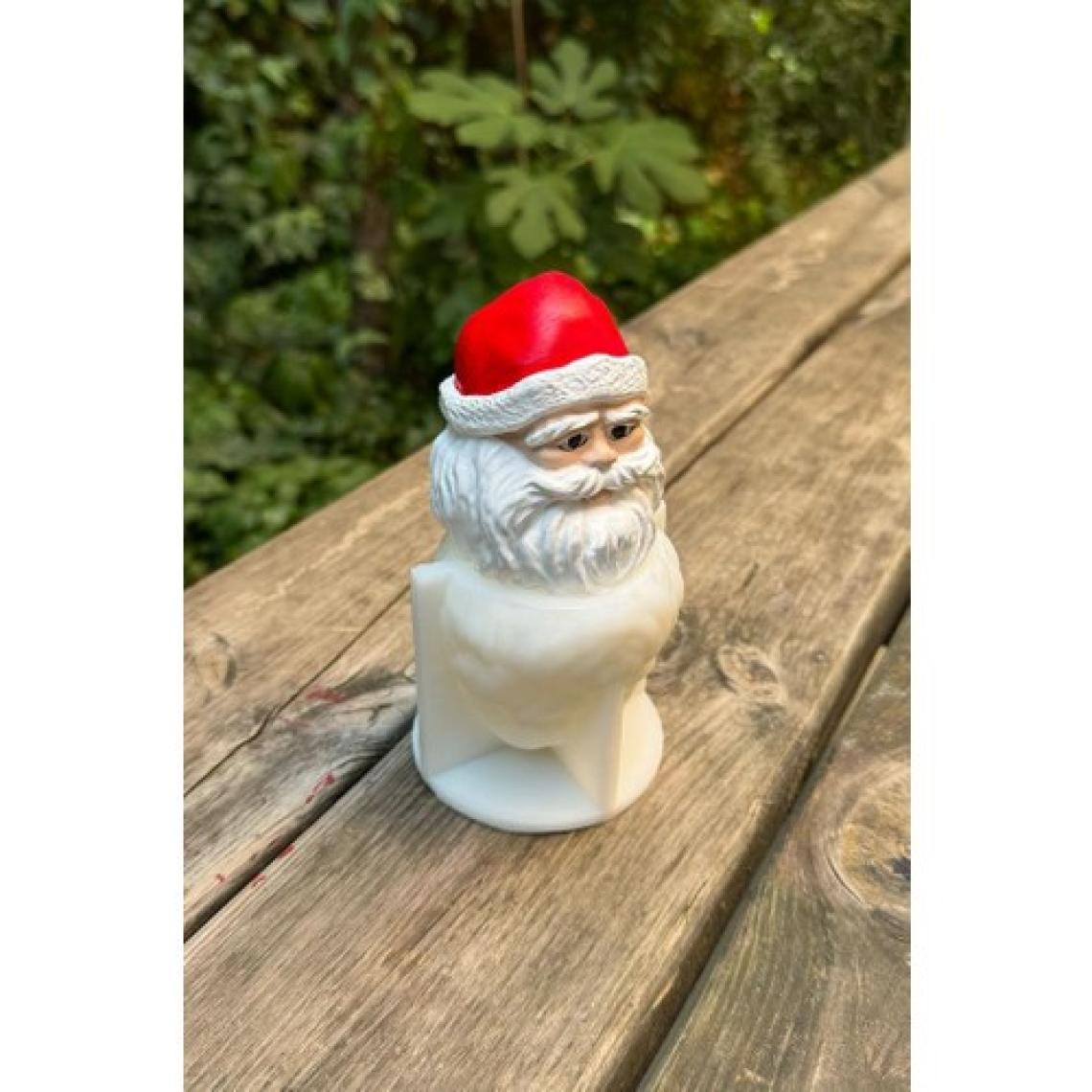 Rufus Concept Noel Baba Küçük 3D Silikon Mum Kalıbı