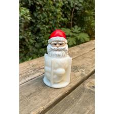 Rufus Concept Noel Baba Küçük 3D Silikon Mum Kalıbı