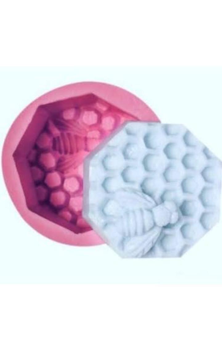 Morlalem Bal Peteği Bal Mumu Petek Arı 5,5cm Silikon Kalıp K-550