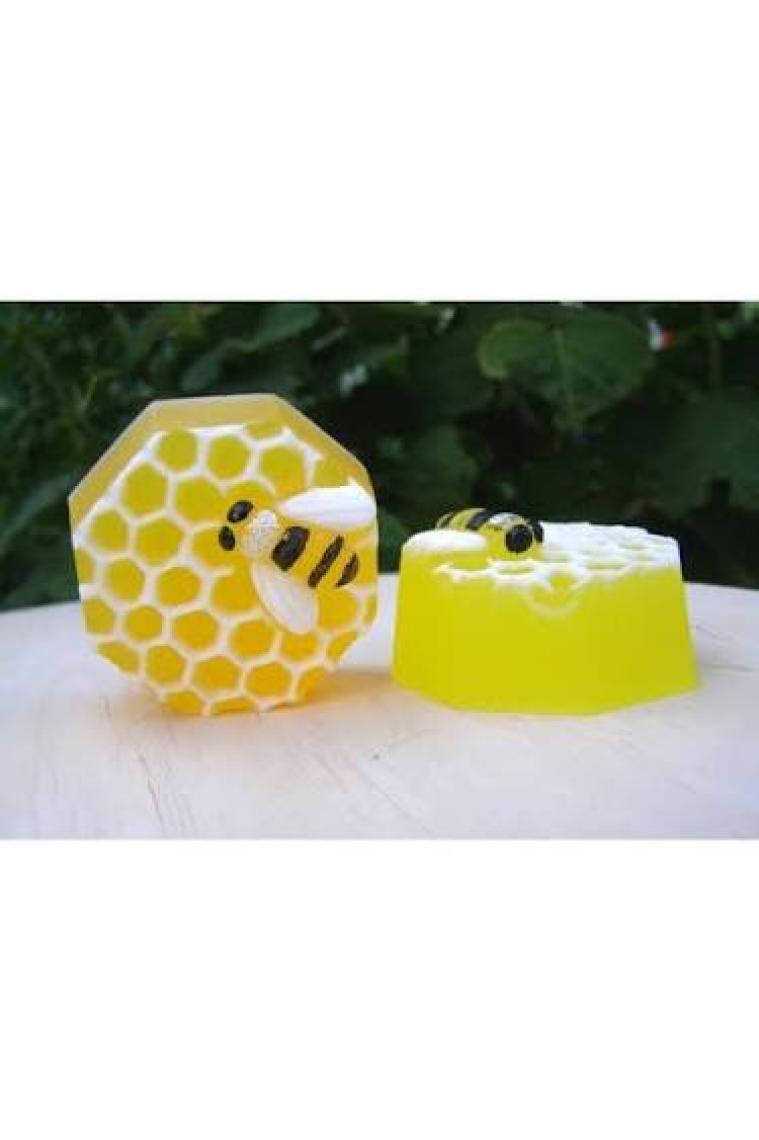 Morlalem Bal Peteği Bal Mumu Petek Arı 5,5cm Silikon Kalıp K-550