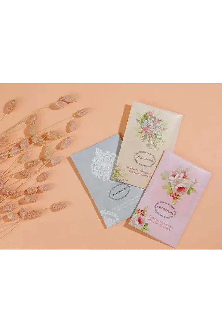 English Home Gül Bahçesi Kokulu Kese 19 gr Açık Pembe