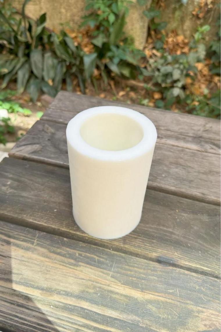 Rufus Concept Silindir 7,5X14CM Silikon Mum Kalıbı