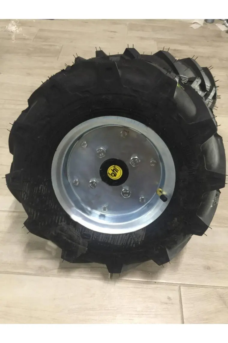 Bakırcıoğlu Çapa Makinası Teker Takımı 4.00 x 80 27 mm Sabit Aks