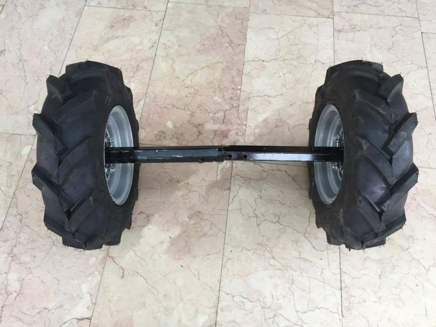 Bakırcıoğlu Çapa Makinası Teker Takımı 4.00 x 80 27 mm Sabit Aks