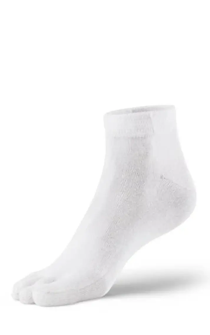 Bonny Silver Mantar Önleyici Parmaklı Patik Kadın Beyaz Gümüş Çorap