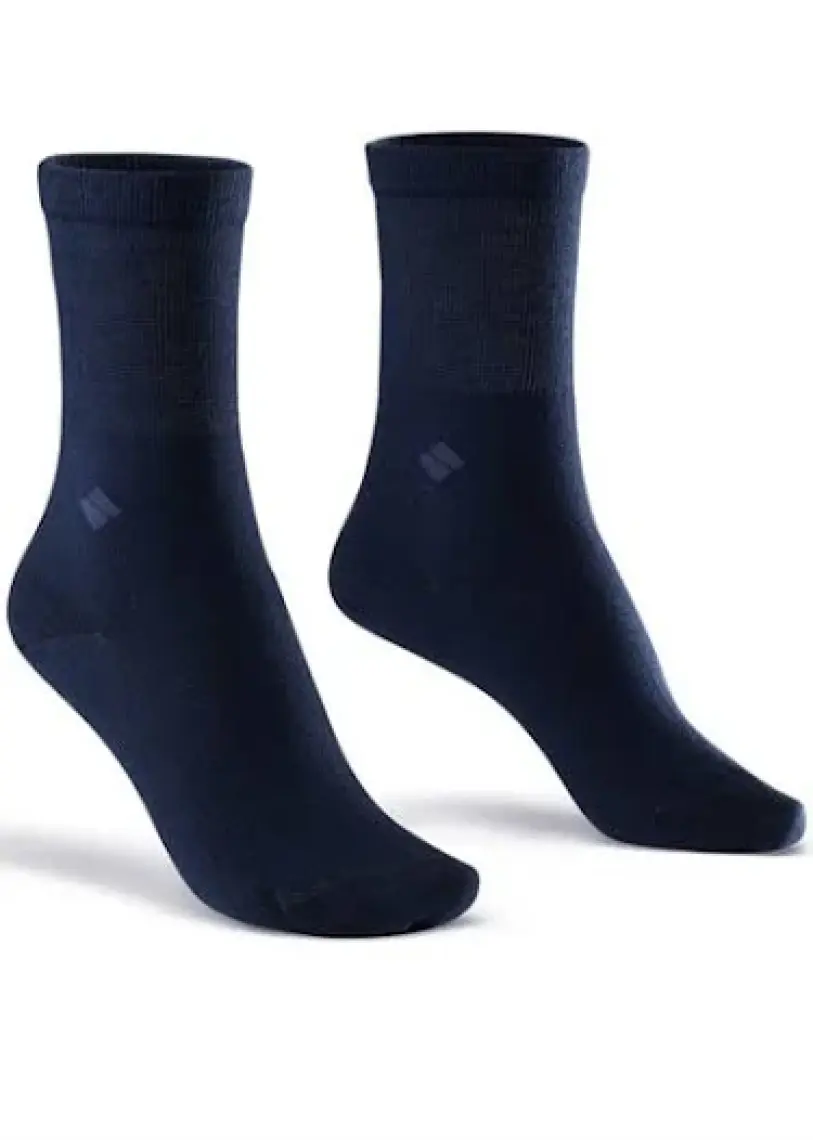 Bonny Silver  Soket Kadın Lacivert Gümüş Çorap 3'lü Paket