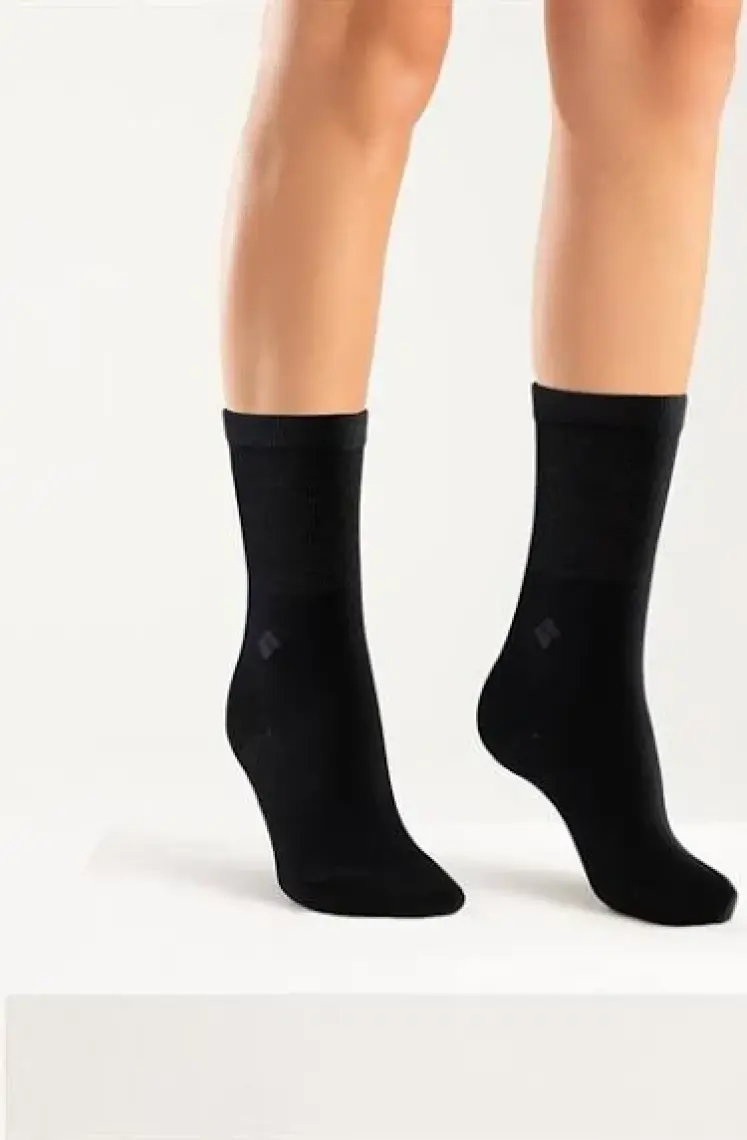 Bonny Silver  Soket Kadın Lacivert Gümüş Çorap 3'lü Paket