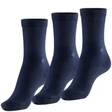 Bonny Silver  Soket Kadın Lacivert Gümüş Çorap 3'lü Paket