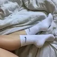 Markahit 3'lü Unisex Tikli Düz Beyaz Uzun Tenis Spor Kolej Çorap (36-44)
