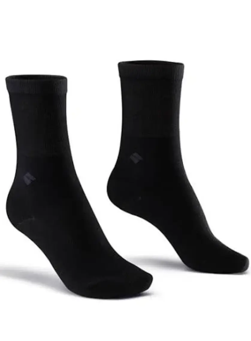 Bonny Silver Koku Yapmayan Soket Kadın Siyah Gümüş Çorap