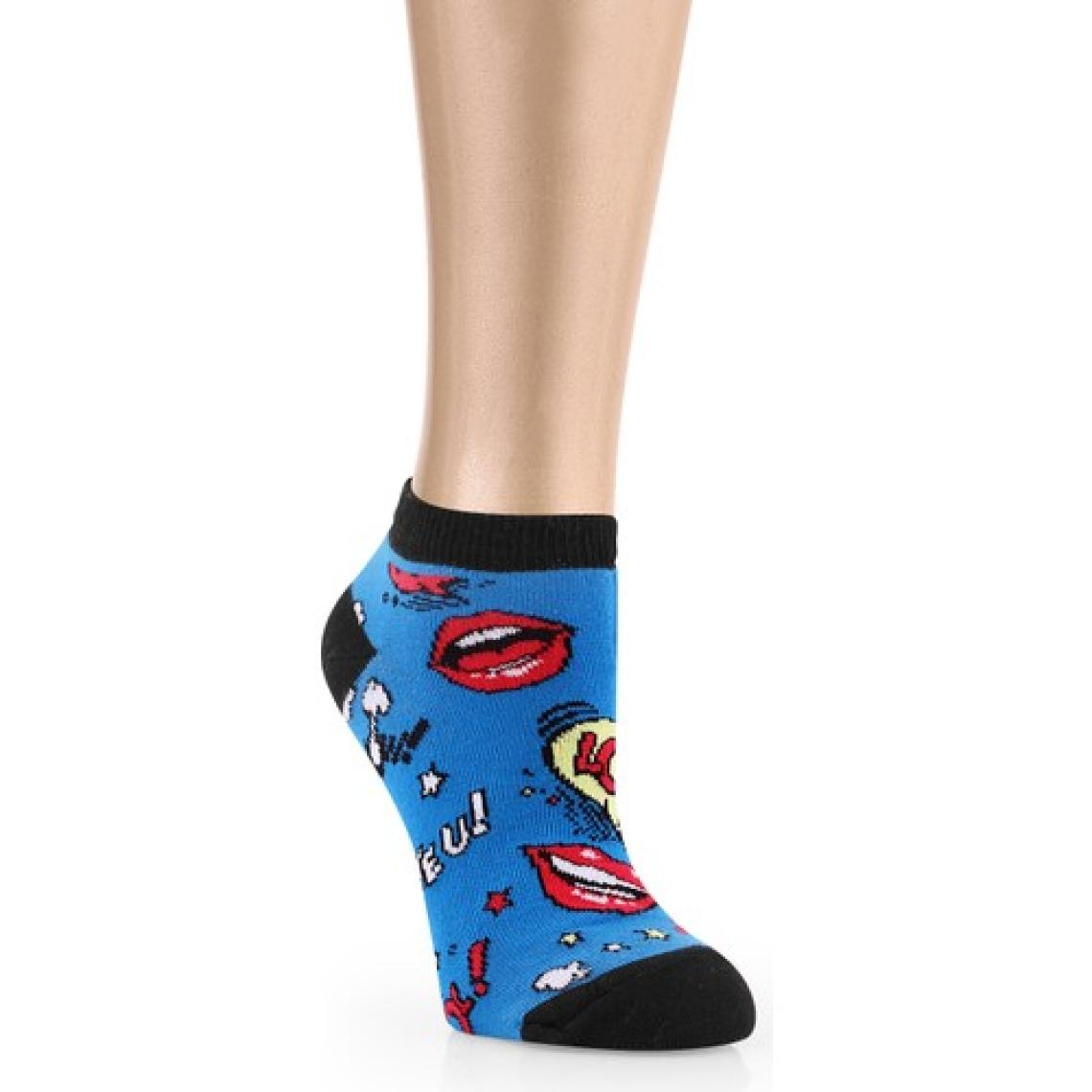 Ozzy Socks 5 Çift Eğlenceli Desenler Kadın Patik Çorap OZZYP001