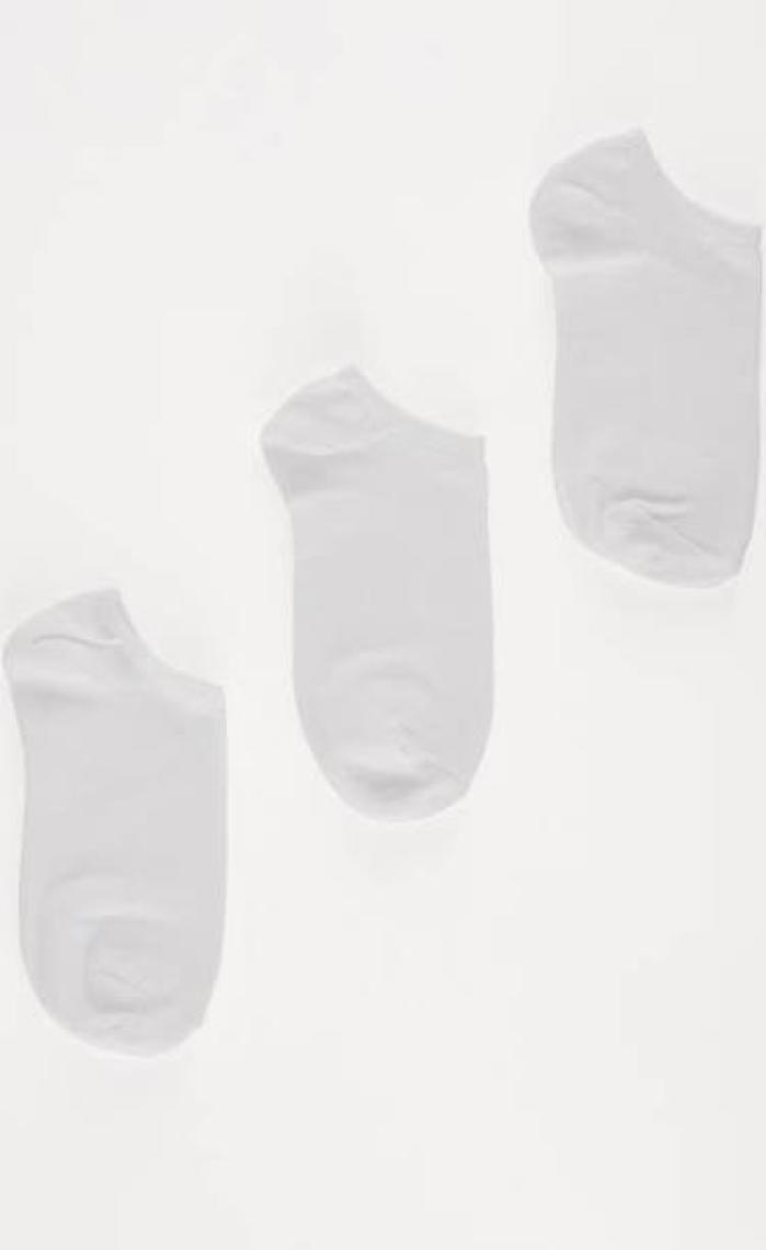 DeFacto Kadın Pamuklu 3'lü Sneaker Çorap K5974AZNS