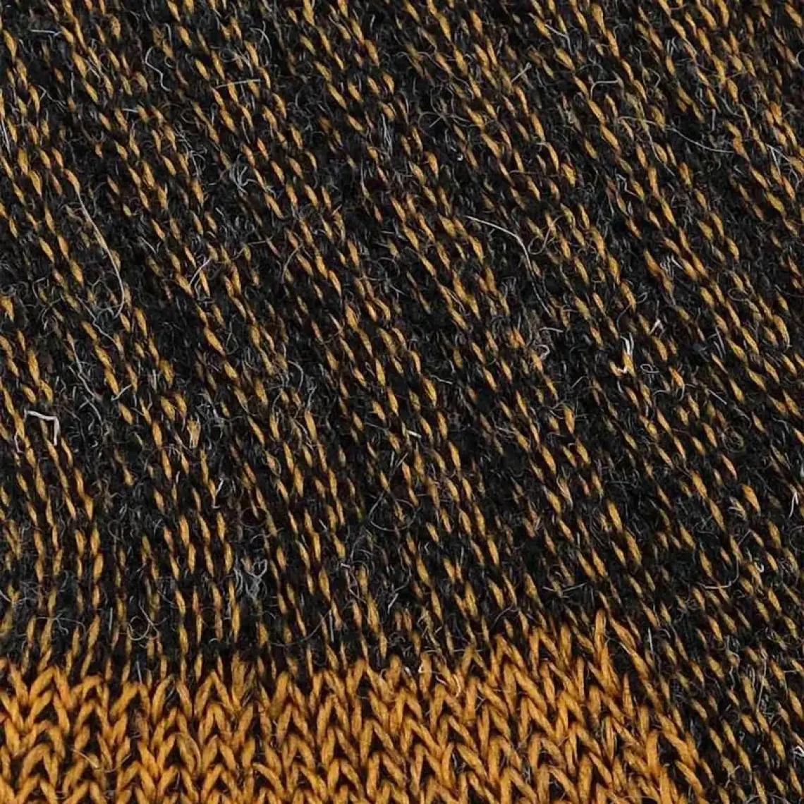 Aytuğ Unisex Alpaka Yünü Havlu Kışlık Antrasit/turuncu Soket Çorap - A-6006