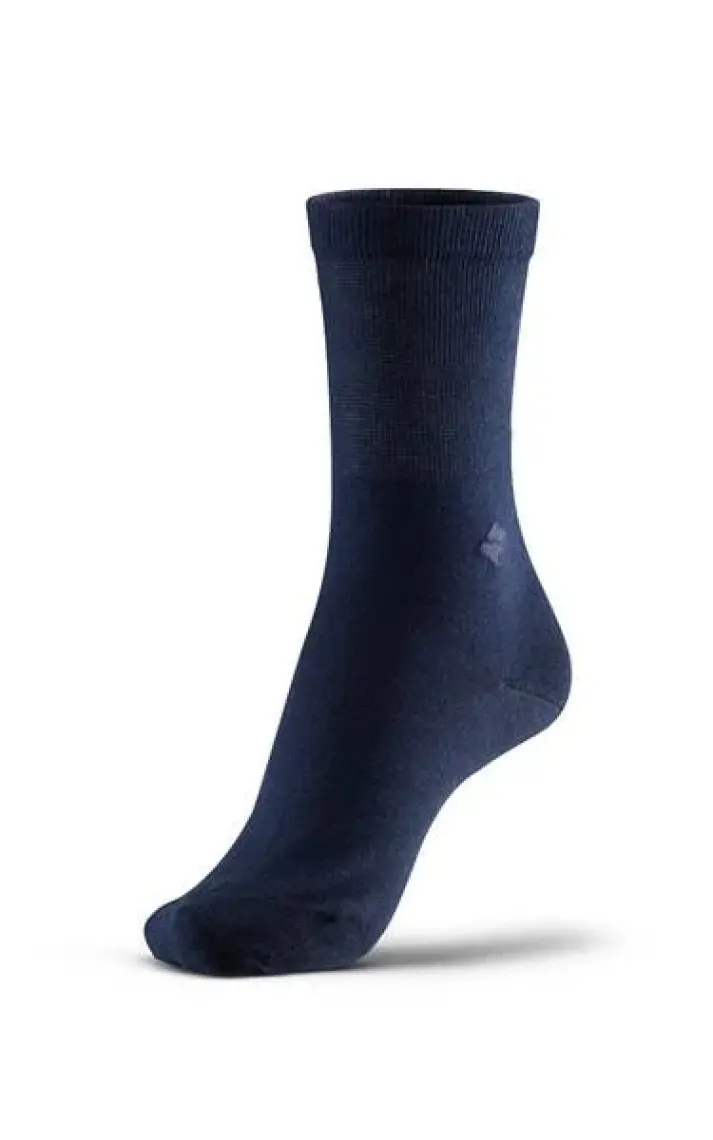 Bonny Silver Koku Yapmayan Soket Kadın Lacivert Gümüş Çorap