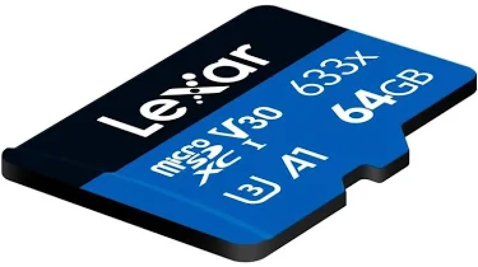 Lexar 633X 64GB 100MB-45MB/s microSDXC UHS-1 Class 10 A1 V30 U3 Hafıza Kartı + Adaptör (LSDMI64GBB633A)