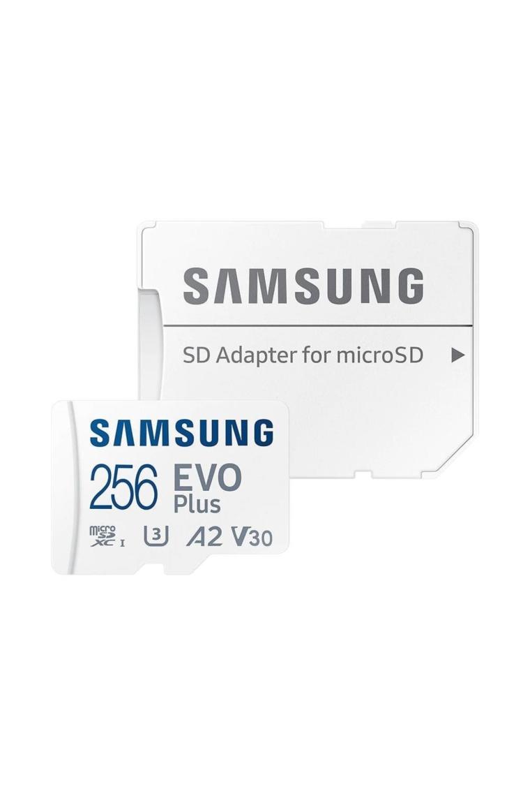 Samsung Evo Plus MB-MC256KA/TR Class 10 UHS-I U3 A2 V30 256 GB Micro SD Kart