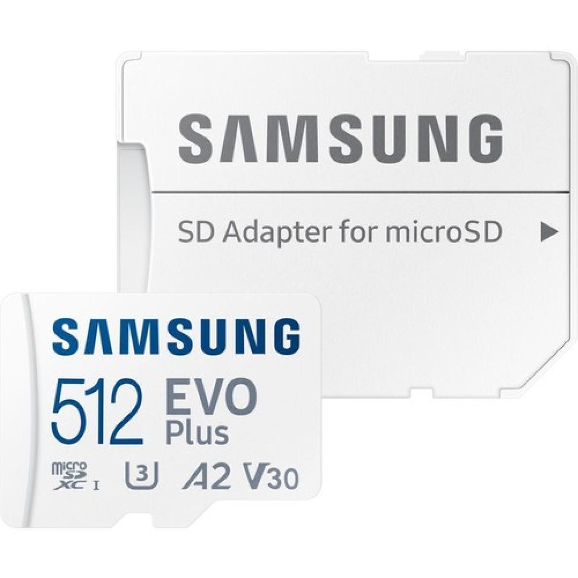 Samsung Evo Plus Microsd Hafıza Kartı 512 GB