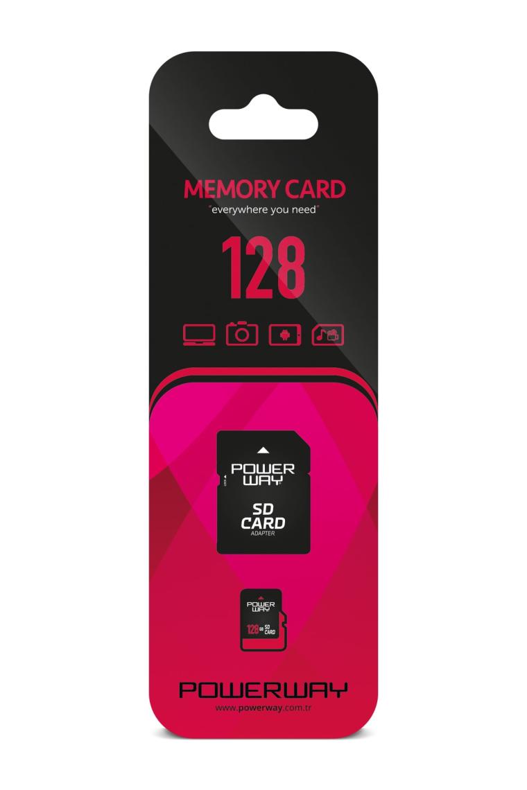 Powerway 128 GB Micro SD Kart