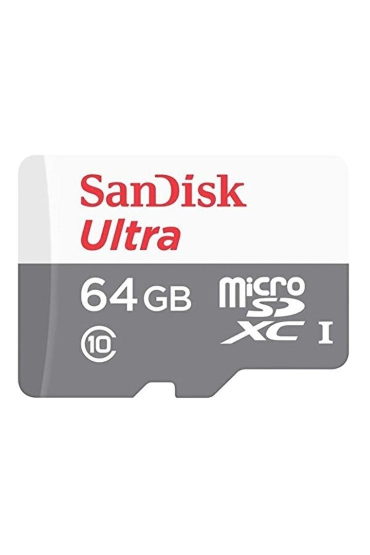 SanDisk Ultra 64 GB UHS-I SDSQUNS-064G-GN3MA microSDHC Kart