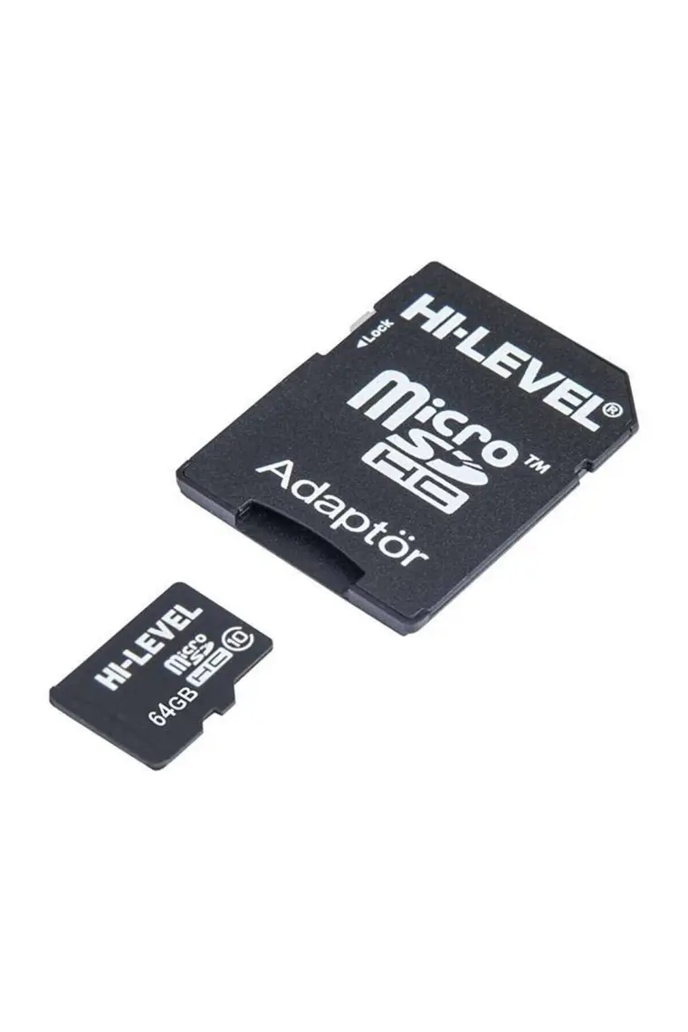 Hi-Level 64 GB CLASS10 Micro Sd Hafıza Kartı