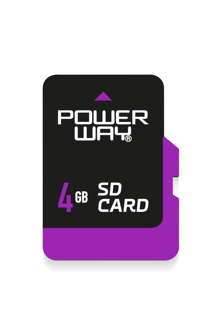 Powerway  4 GB Hafıza Kartı Adaptör Dahil