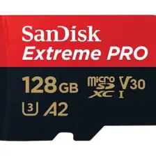 Sandisk Extreme Pro 128GB Micro Sd Hafıza Kartı 170Mb/90Mb SDSQXCD-128G