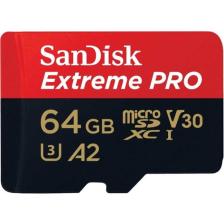 Sandisk Extreme PRO 64GB MicroSDXC UHS-1 A2 170MB/s SDSQXCY-64G-GN6MA