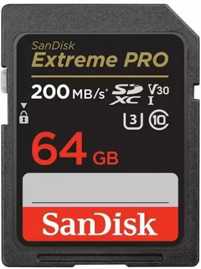 Sandisk Extreme Pro 64GB 200MB/S Sdxc Hafıza Kartı