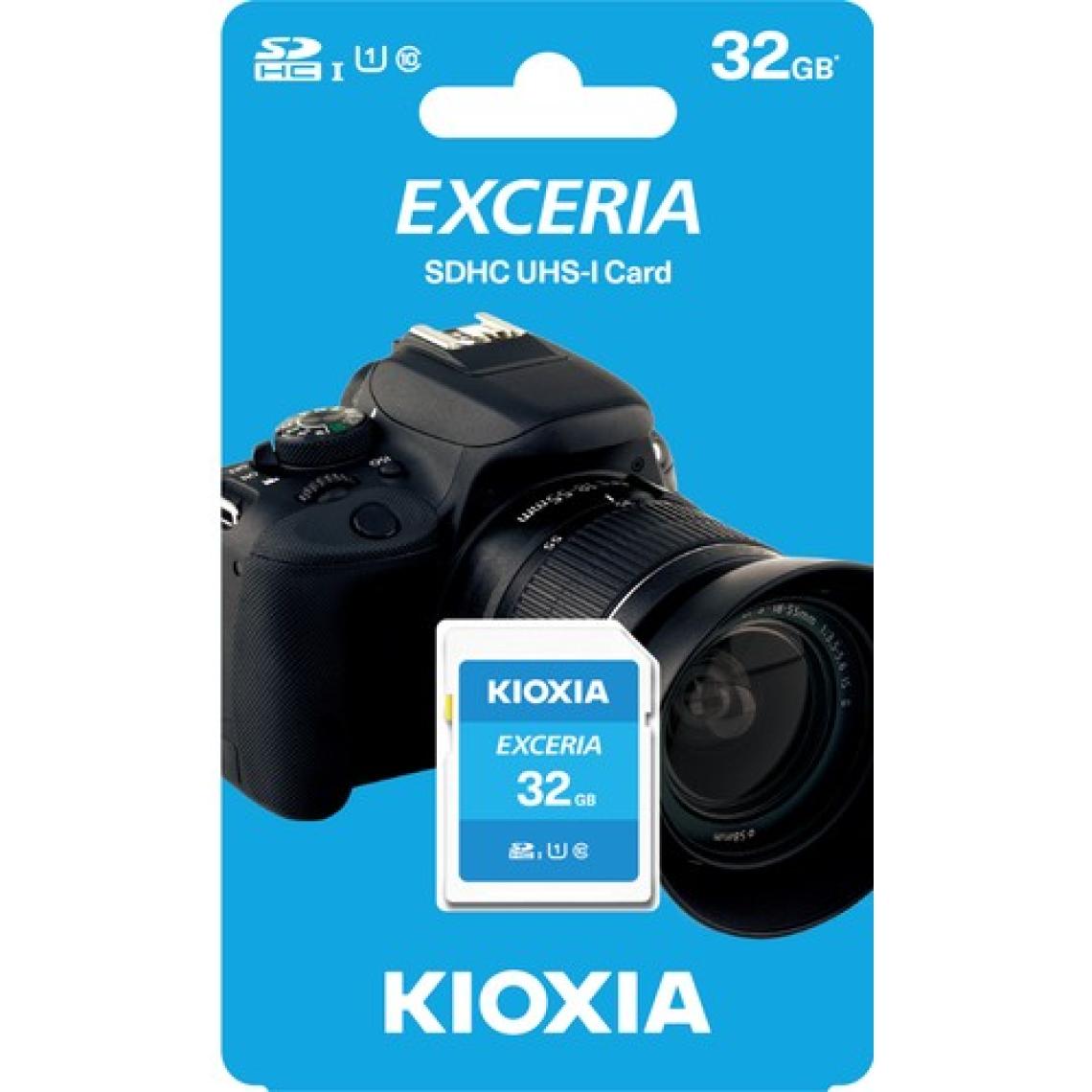KIOXIA 32GB EXCERIA SDHC UHS-1 Class10 100MB/sn SD Hafıza Kartı (LNEX1L032GG4)