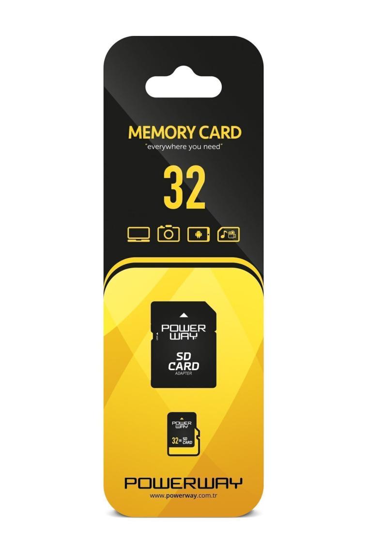 Ftt Shopping Market Powerway Pwr-32 32 GB Mıcro Sd Hafıza Kartı