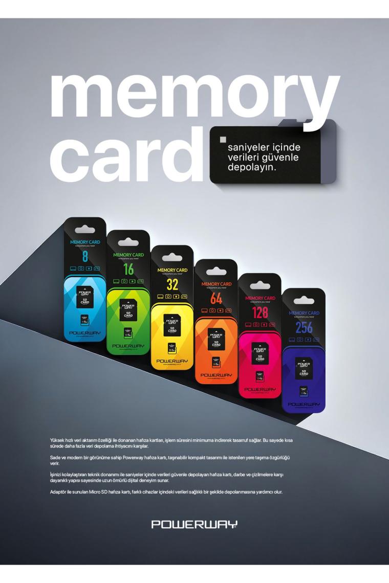 Ftt Shopping Market Powerway Pwr-32 32 GB Mıcro Sd Hafıza Kartı