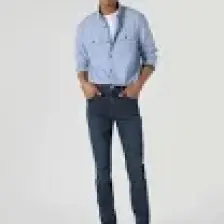 Straight Fit Düşük Bel Düz Paça Erkek Denim Jean Pantolon