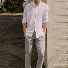 Altınyıldız Classics Erkek Gri Slim Fit Rahat Kesim Beli Bağlamalı Yan Cepli Jogger Pantolon