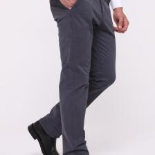 Erkek Gri Likralı Yüksek Bel Regular Fit Bol Kesim Yandan Cepli Chino Klasik Pantolon C336CHN