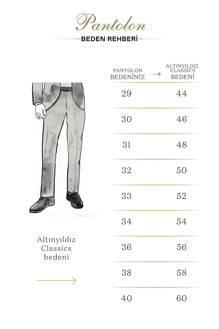 Altınyıldız Classics Erkek Bej Slim Fit Rahat Kesim Beli Bağlamalı Yan Cepli Jogger Pantolon