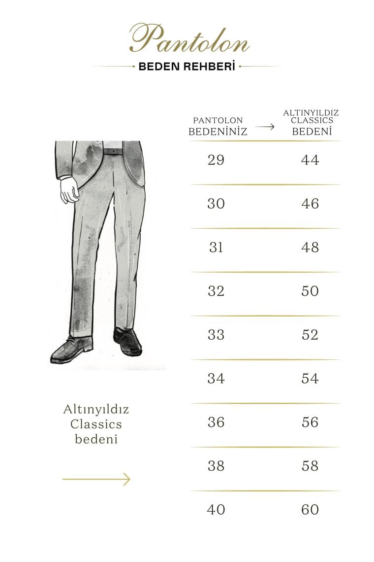 Altınyıldız Classics Erkek Gri Slim Fit Rahat Kesim Beli Bağlamalı Yan Cepli Jogger Pantolon