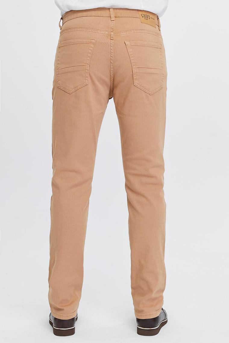 Cedy Denım Erkek Yüksel Bel Bol Kesim Boru Paça Martin Kot Pantolon Reguler Fit Jean - C336